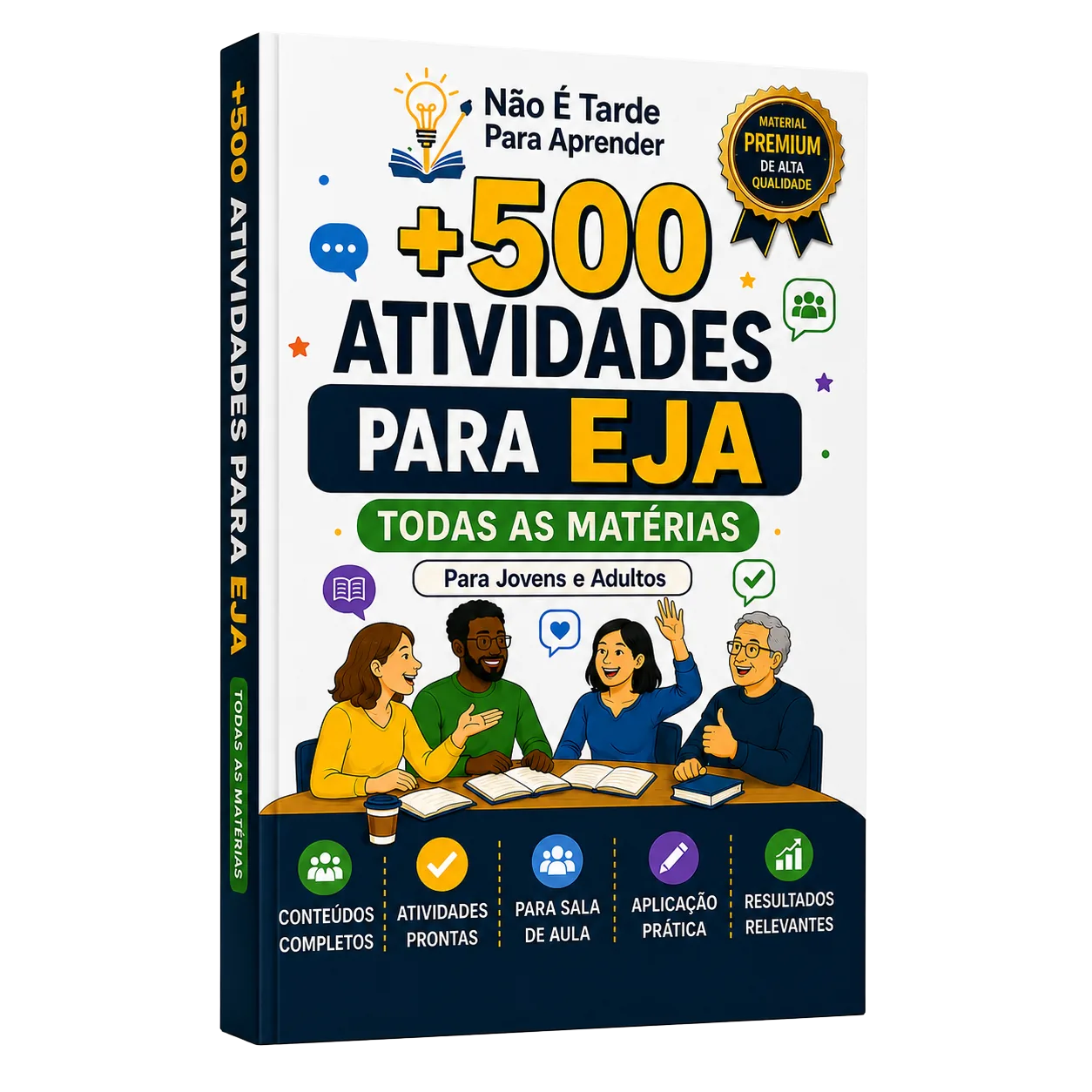 Kit Essencial — Não É Tarde Para Aprender